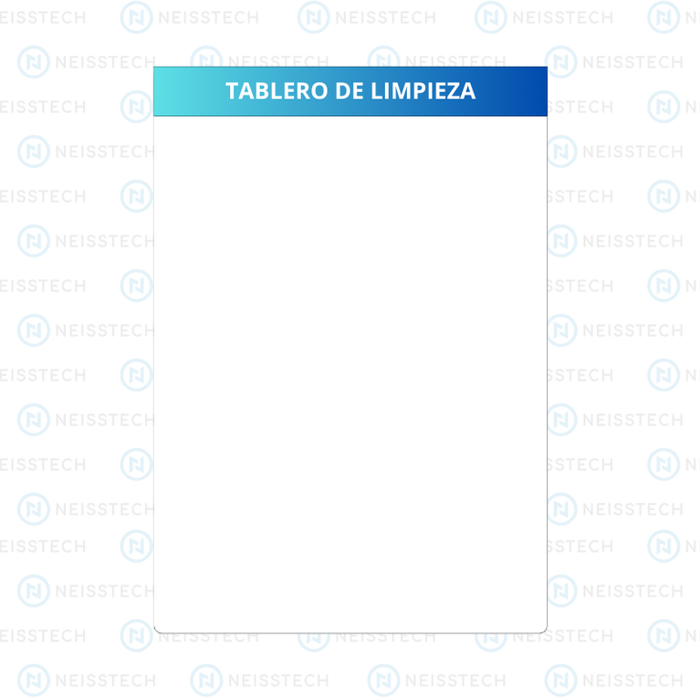 TABLEROS DE LIMPIEZA 5S