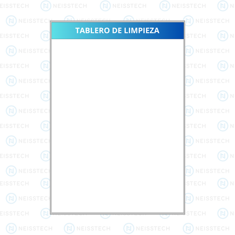 TABLEROS DE LIMPIEZA 5S